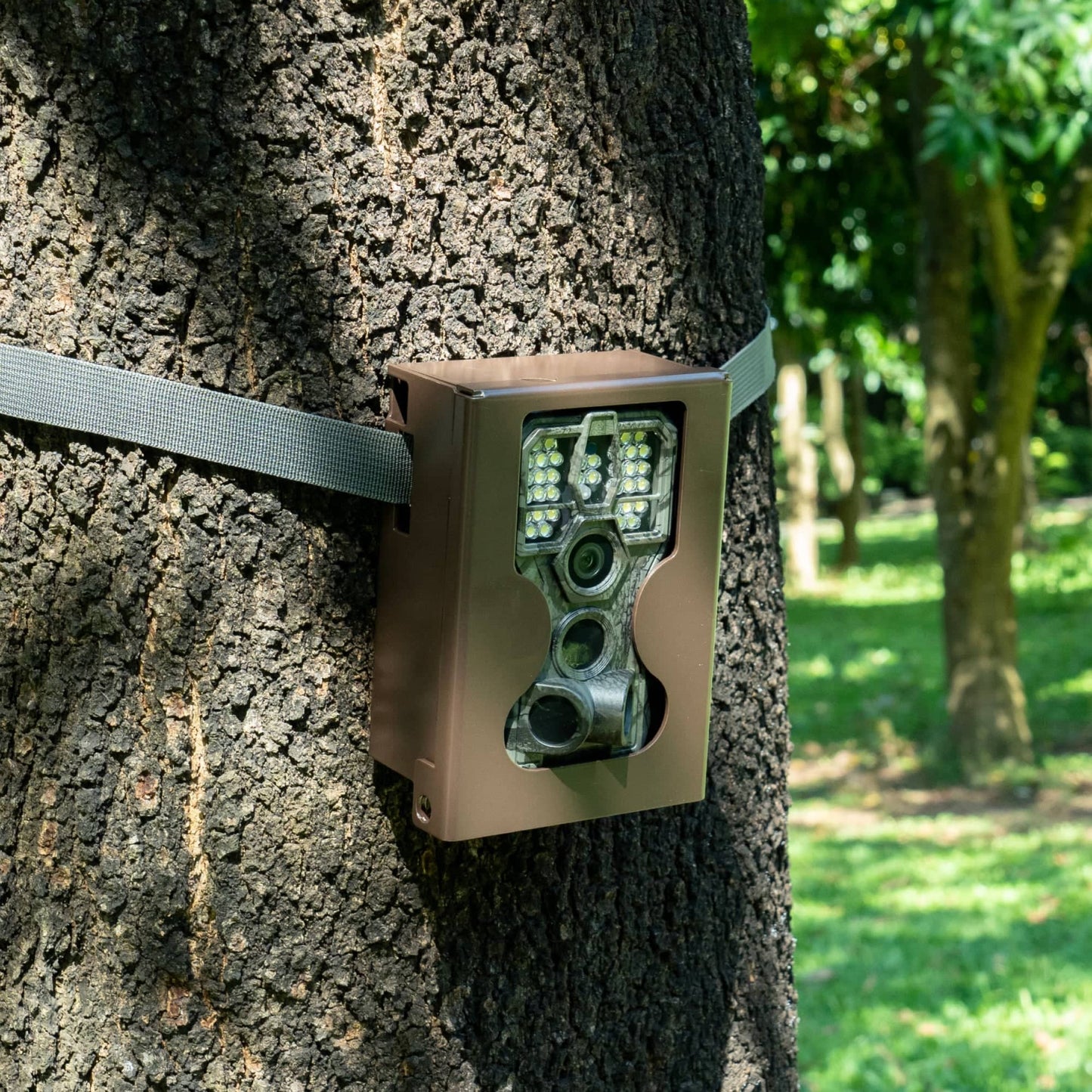 GardePro Trail Camera A5 with White Flash with Security Box