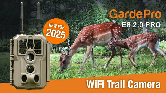 Wi-Fi Trail Camera Review by Deer Oh Deer | GardePro E8 2.0 Pro