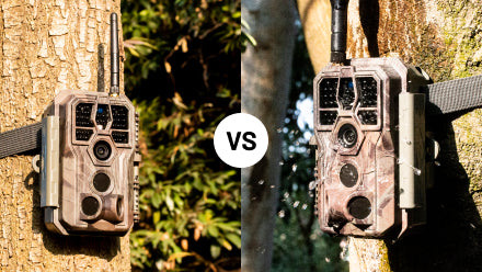 GardePro Cellular Trail Camera X50  vs.  GardePro Wifi Trail Camera E8 : Which One Comes Out on Top?