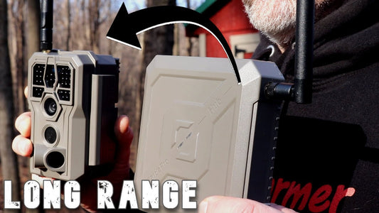   where i was able to get a camera 在那里我能弄到一台相机 LONG Range WiFi in Woods/Mountains: GardePro R3 Pro Trail Camera and Hub Test