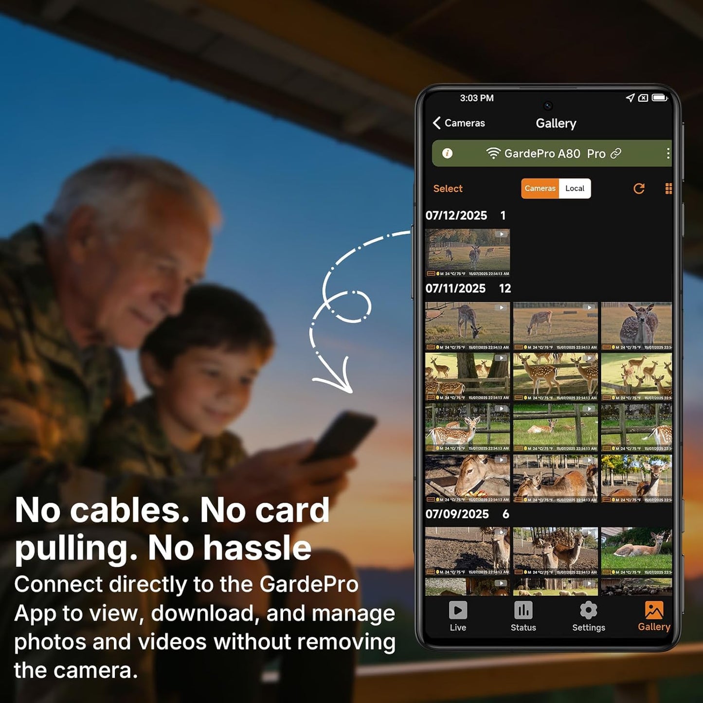 GardePro A80 Pro Wi-Fi Trail Camera