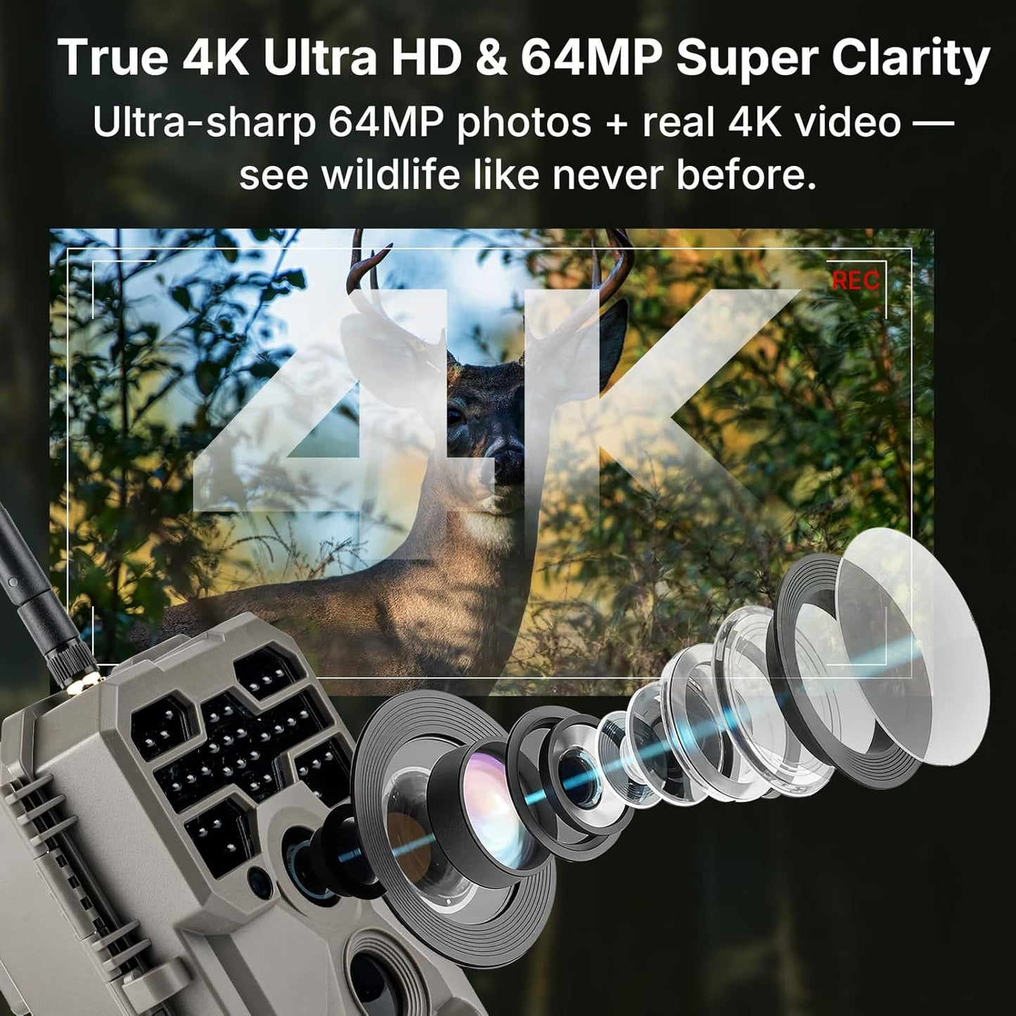 GardePro A80 Pro Wi-Fi Trail Camera