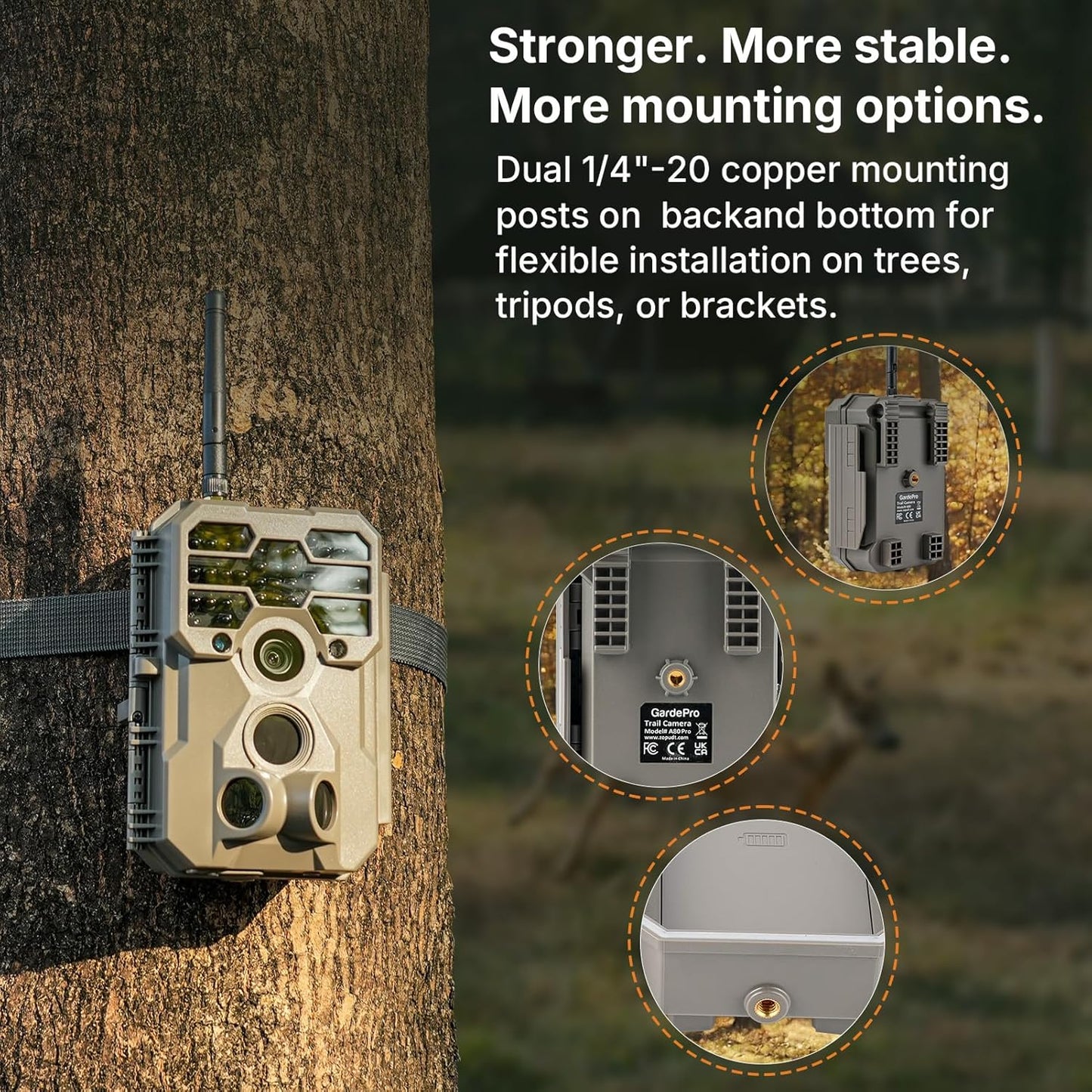 GardePro A80 Pro Wi-Fi Trail Camera