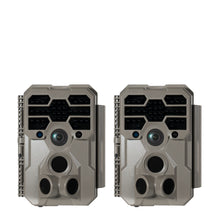 2-Pack set of GardePro A60 non-cellular trail cameras with low-glow sensors.