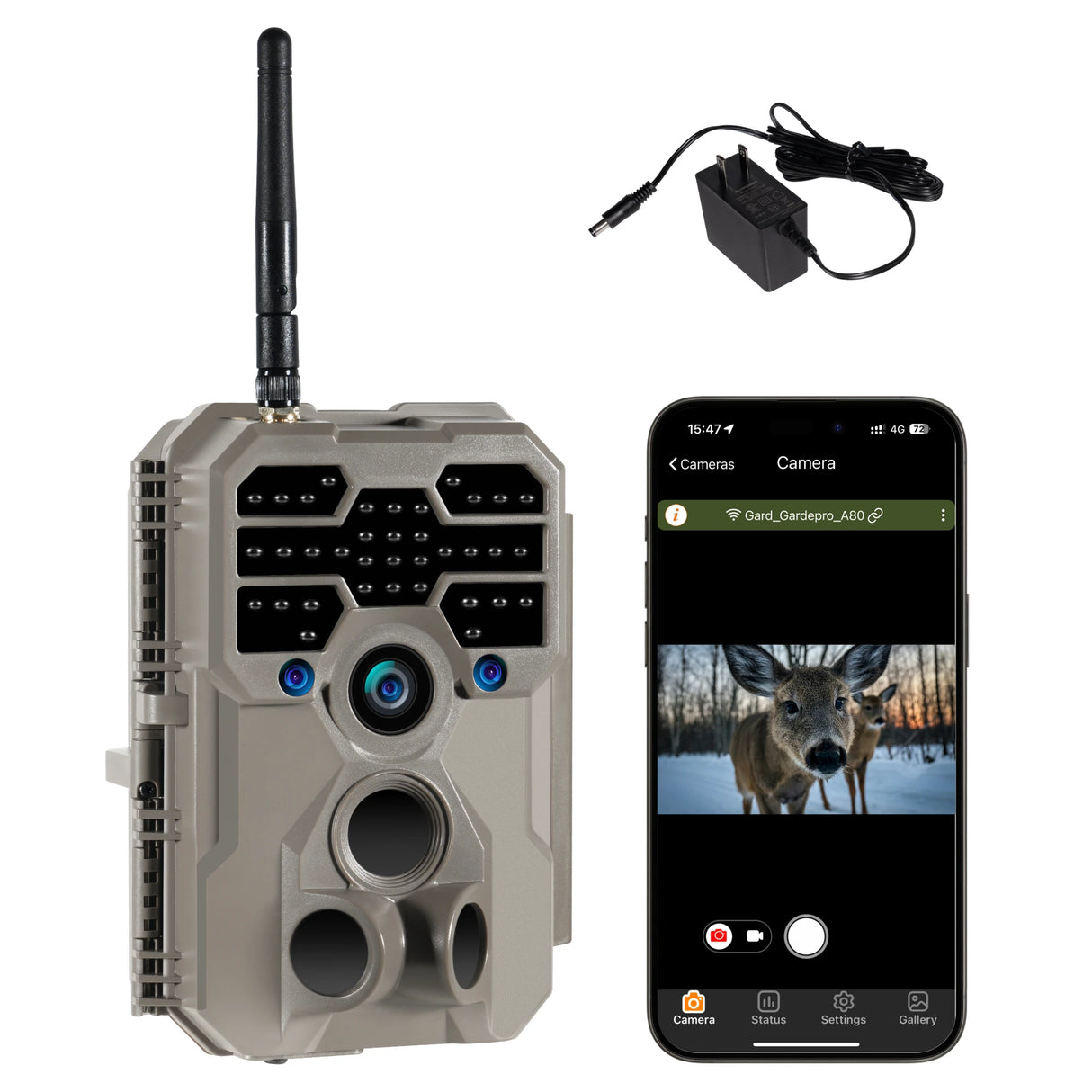 GardePro A80 Wi-Fi 4K Trail Camera，good trail camera