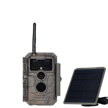 GardePro WiFi Trail Camera E6PMB With Rechargeable Battery & 32G Built-in Memory SD Card & Solar Panel