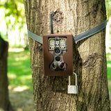 GardePro WiFi Trail Camera E8PWF With White Flash & Rechargeable Battery & 32G Built-in Memory SD Card with Security Box