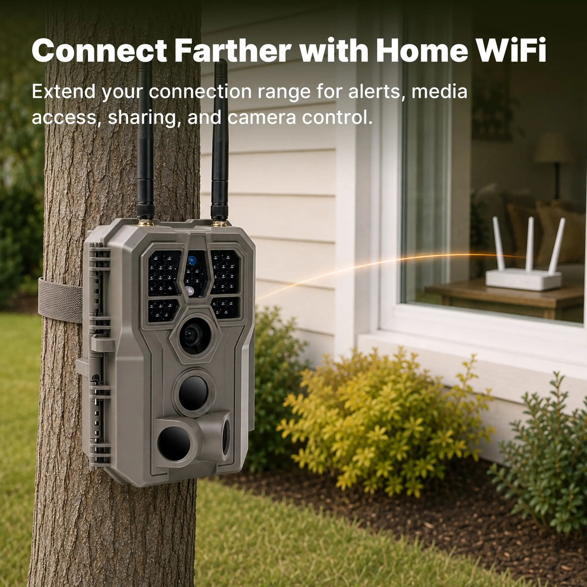 Cámara de rastreo WiFi doméstica GardePro E8 3.0 Pro 4K