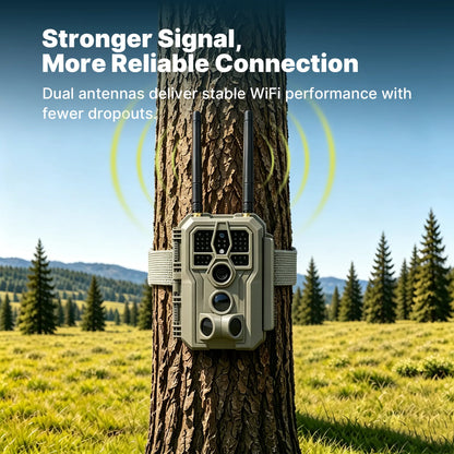 Cámara de rastreo WiFi doméstica GardePro E8 3.0 Pro 4K