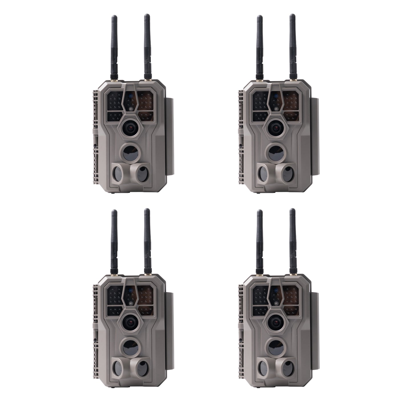 GardePro E8 2.0 Pro Wi-Fi Trail Camera 4 Pack - GardePro