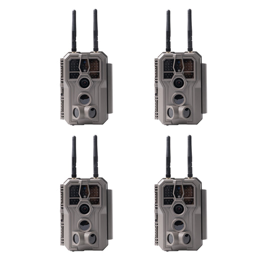GardePro E8 2.0 Pro Wi-Fi Trail Camera 4 Pack - GardePro
