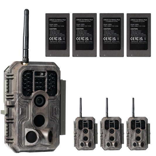 GardePro E9P (Wi-Fi) 4-Pack - GardePro