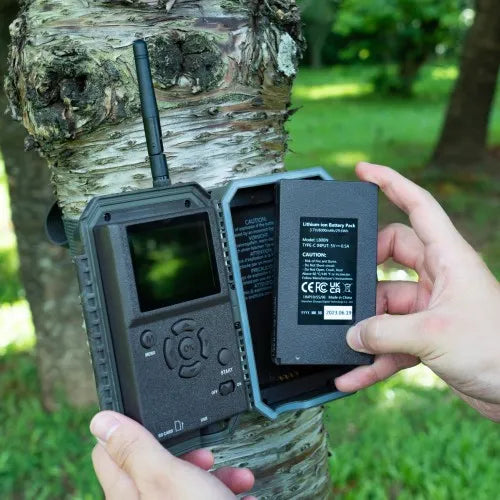 GardePro WiFi Trail Camera E9P Sony Sensor Rechargeable Battery 