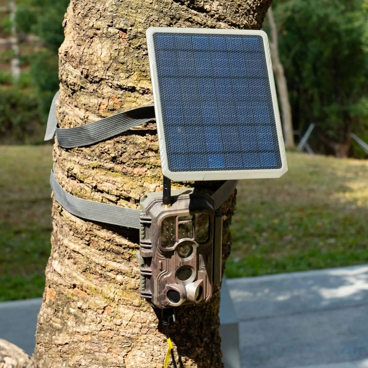 GardePro WiFi Trail Camera E9 With Solar Panel