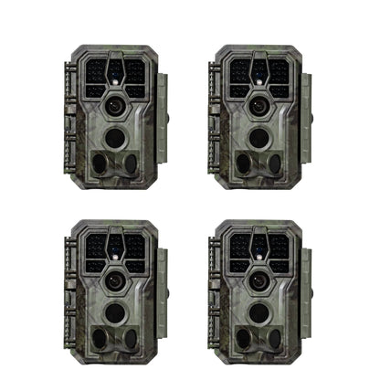 GardePro E5S Trail Camera 4-Pack – No-Glow Night Vision