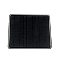 GardePro SP1000 solar panel for trail cameras with durable black surface and rugged frame.