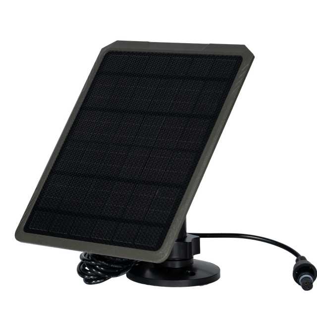 GardePro SP350 Solar Panel with Rechargeable Battery, 12V/1A, 9V/1.3A, 6V/2A, Plug 5.5x2.1mm/4.0x1.7mm for GardePro Trail Cameras E5, E5S, E6, E7, E8, E9, X50, X50MB, A3, A3S, A5, A5WF