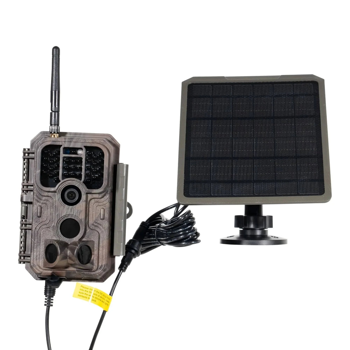 GardePro SP350 Solar Panel with Rechargeable Battery, 12V/1A, 9V/1.3A, 6V/2A, Plug 5.5x2.1mm/4.0x1.7mm for GardePro Trail Cameras E5, E5S, E6, E7, E8, E9, X50, X50MB, A3, A3S, A5, A5WF