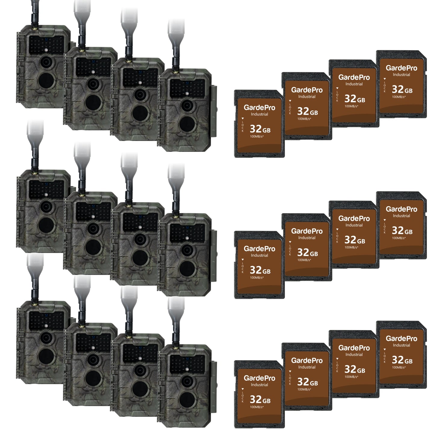 GardePro X20 Cellular Trail Camera 12-Pack - GardePro