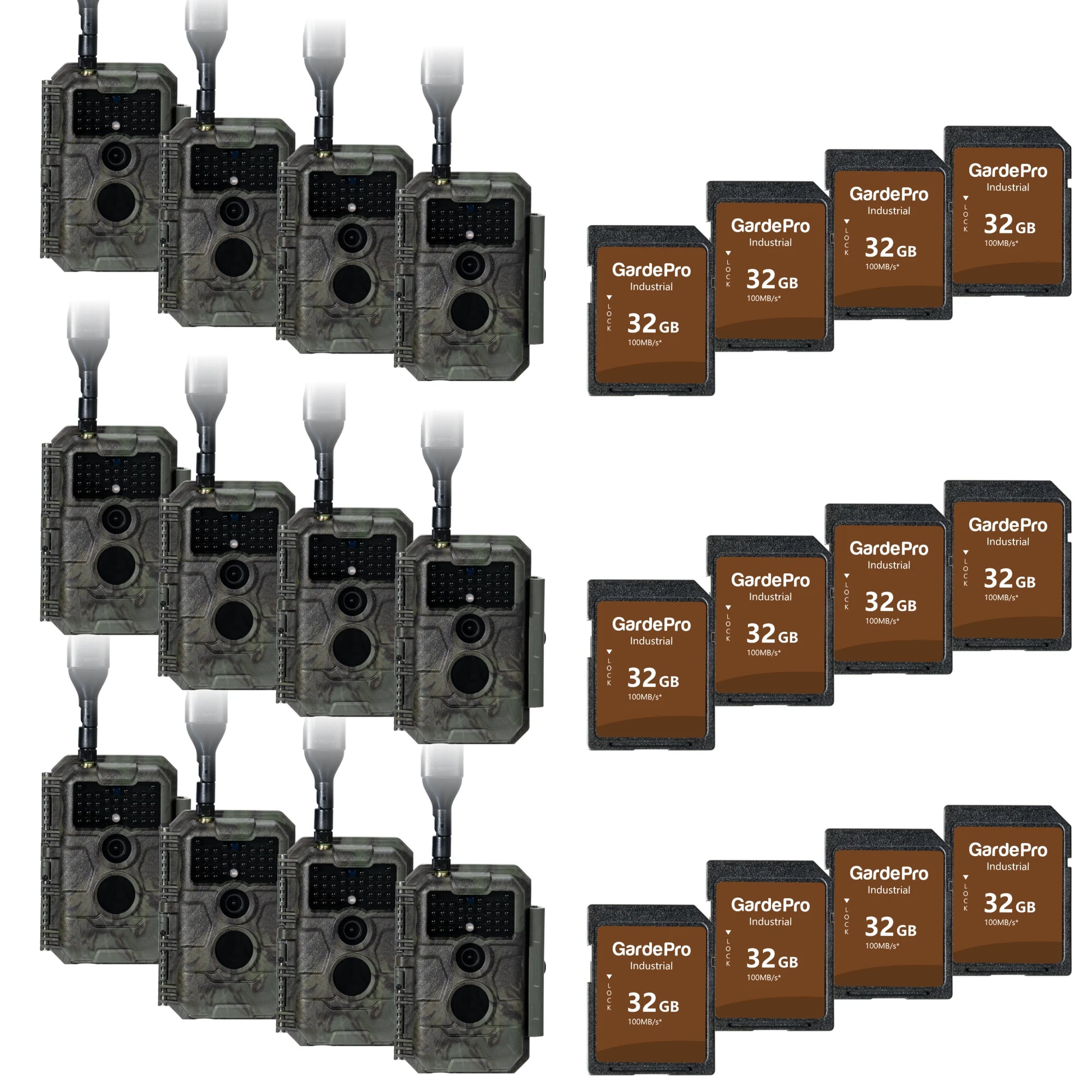 GardePro X20 Cellular Trail Camera 12-Pack - GardePro