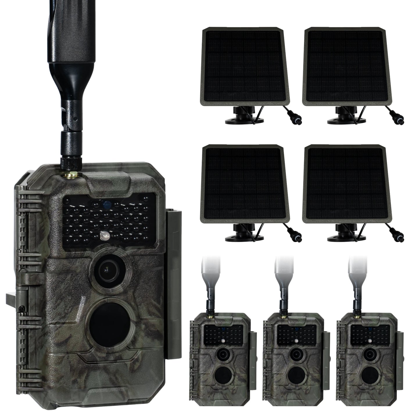 GardePro X20 (Cellular) with Wide-Angle Lens & Solar Panel SP350 - GardePro