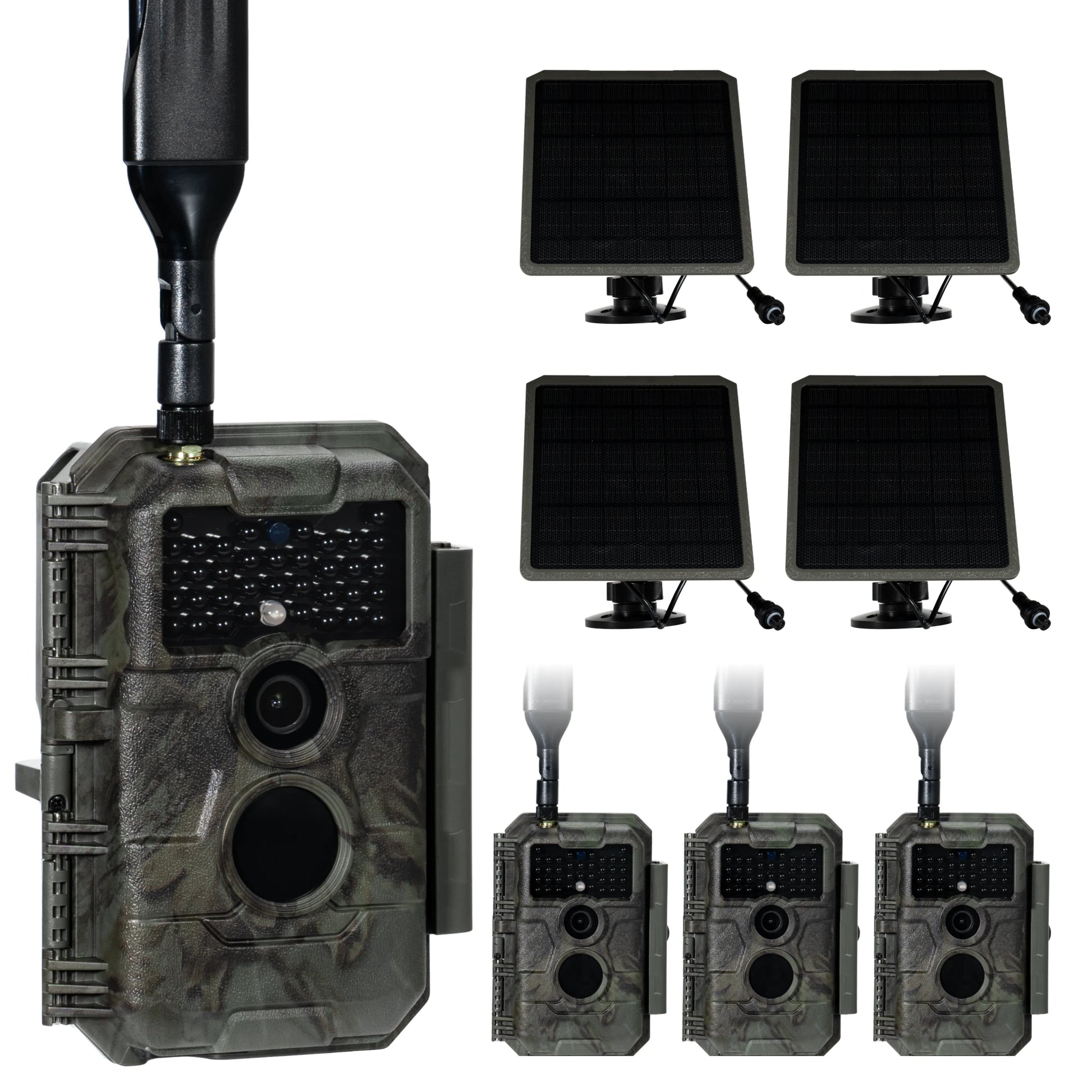 GardePro X20 (Cellular) with Wide-Angle Lens & Solar Panel SP350 - GardePro