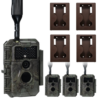 GardePro X20 Celluar Trail Camera 4 Pack - GardePro