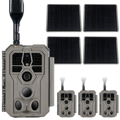 GardePro X66 Pro Cellular Trail Camera 4 Pack-(USA/CA Model)
