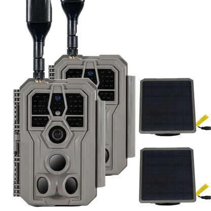 GardePro X66 Pro Cellular Trail Camera 2 Pack-(USA/CA Model)