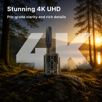 GardePro X66 3.0 Pro 4K AI Cellular Trail Camera