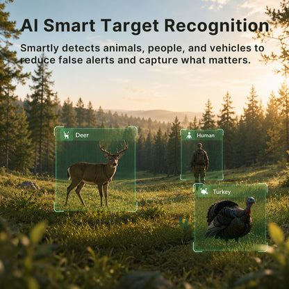 GardePro X66 3.0 Pro 4K AI Cellular Trail Camera