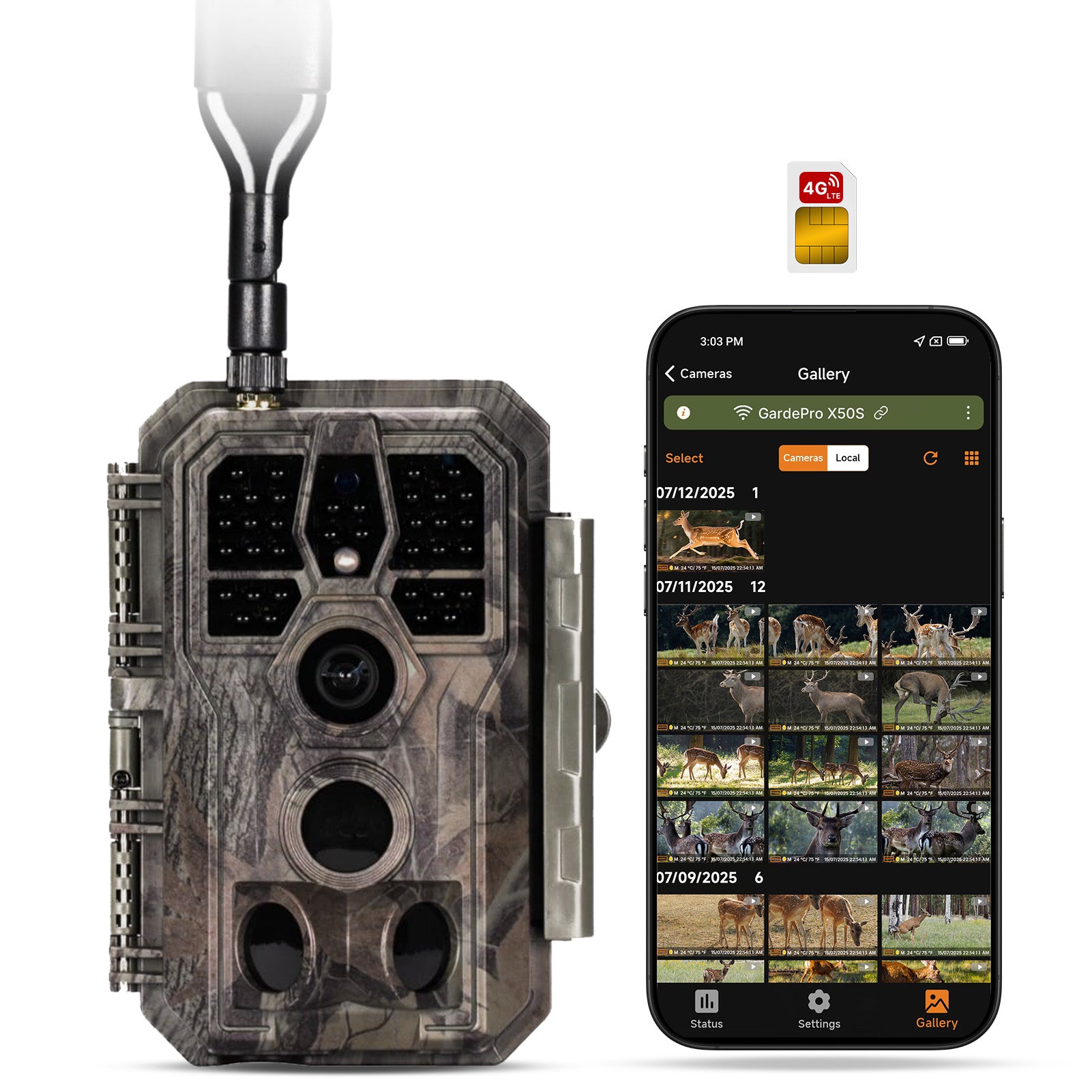 GardePro X50S Cellular Trail Camera - GardePro