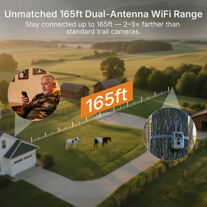 GardePro E6+ WiFi Trail Camera - GardePro