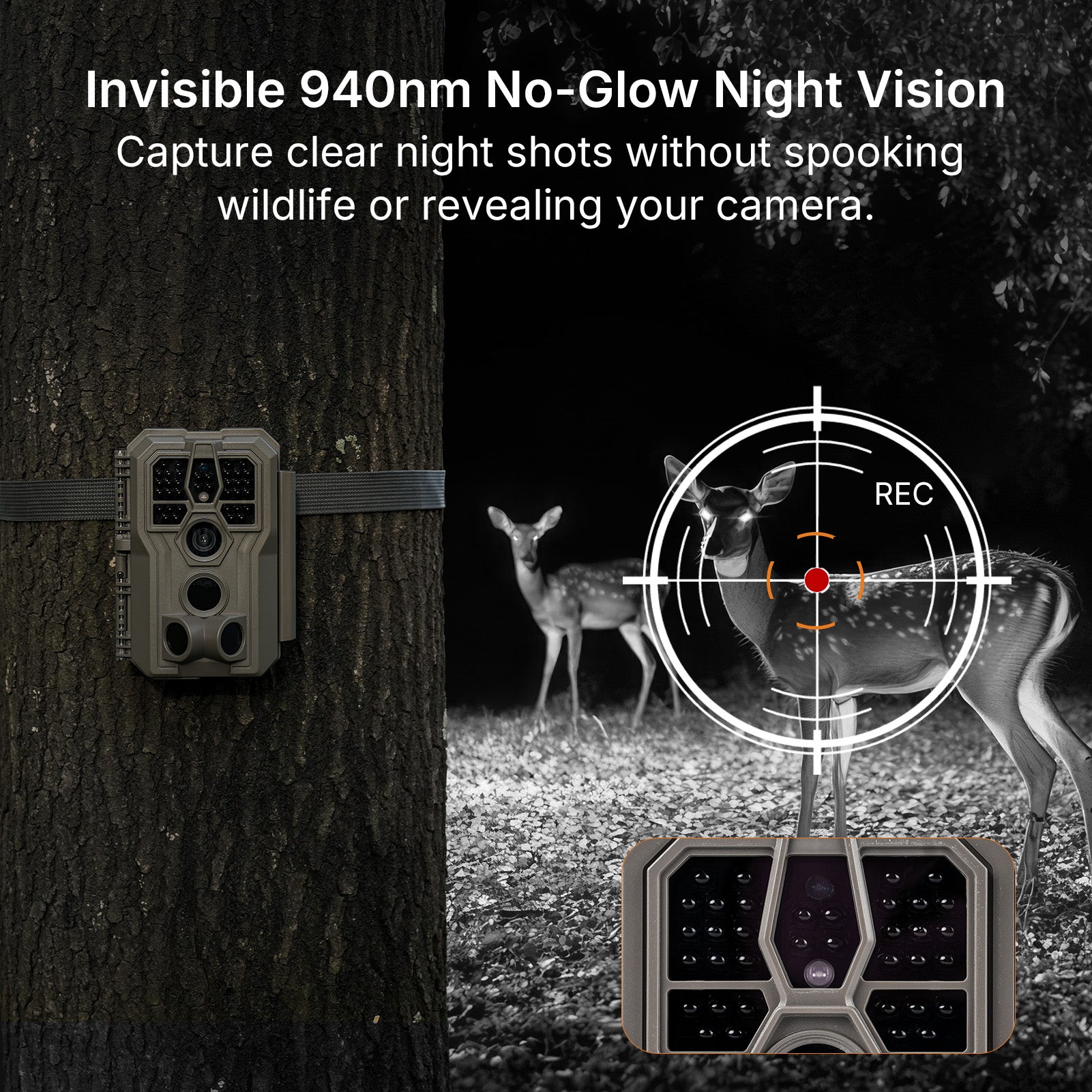 Best camera types and settings to use trail camera without spooking deer
