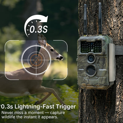 GardePro E6+ WiFi Trail Camera