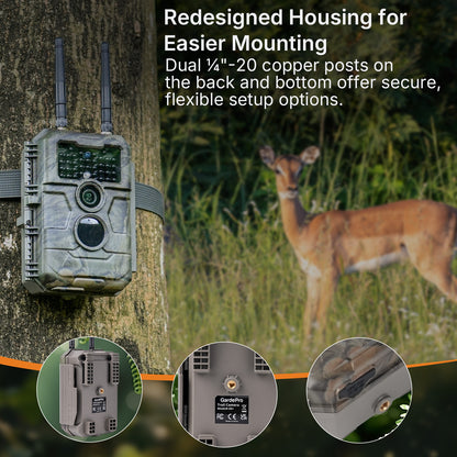 GardePro E6 2.0 Pro WiFi Trail Camera - GardePro