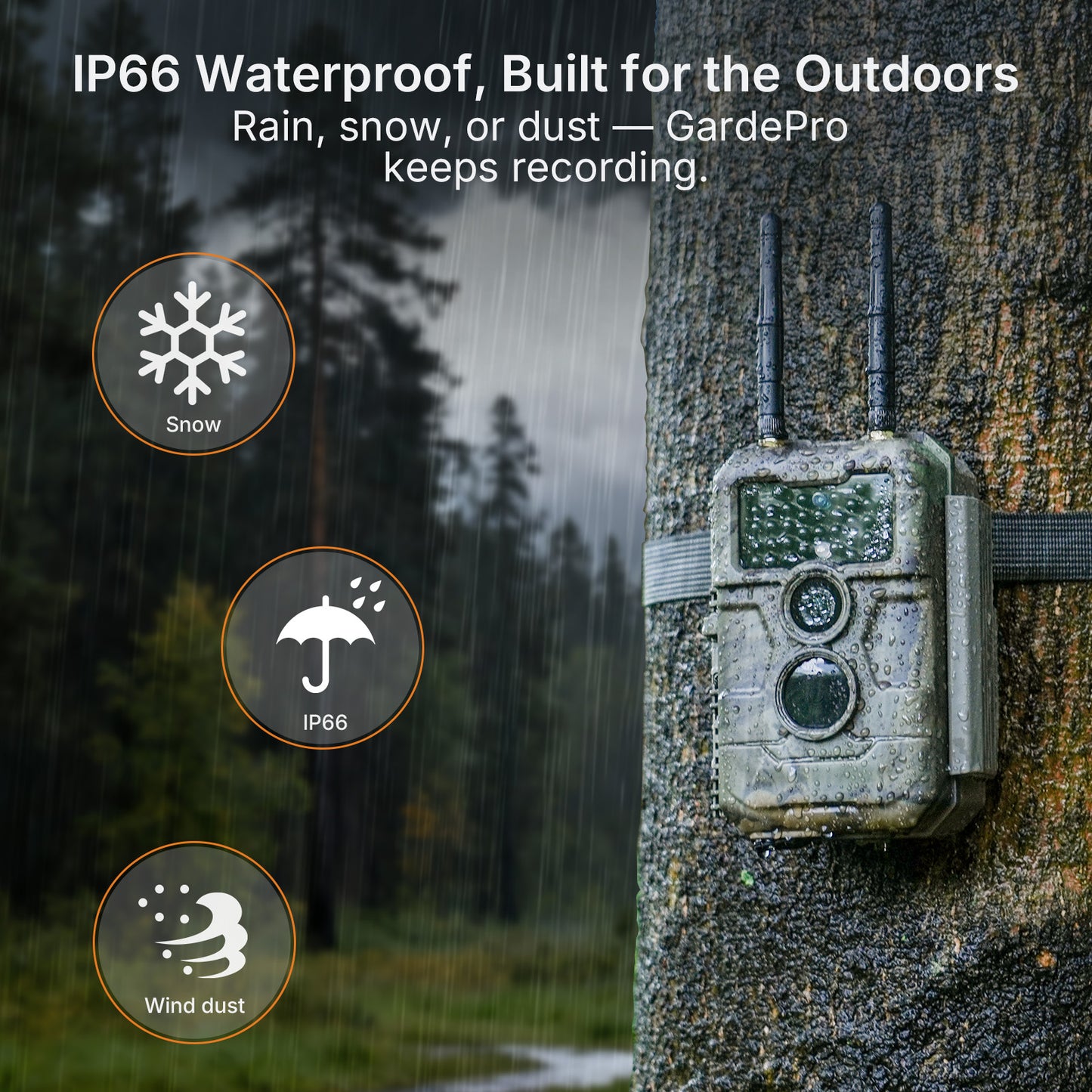 GardePro E6 2.0 Pro WiFi Trail Camera - GardePro