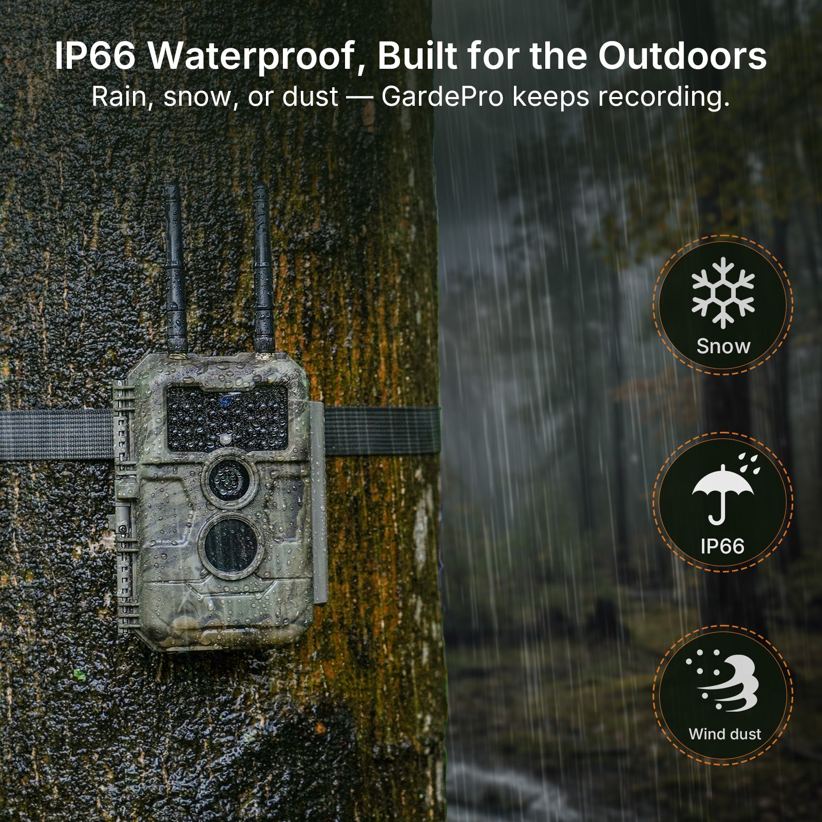 GardePro E6+ WiFi Trail Camera - GardePro