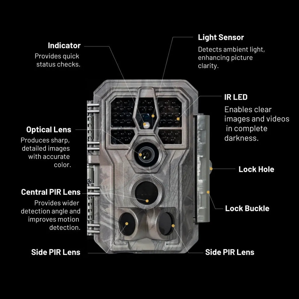 GardePro Trail Cameras A5 with Sony Stavis