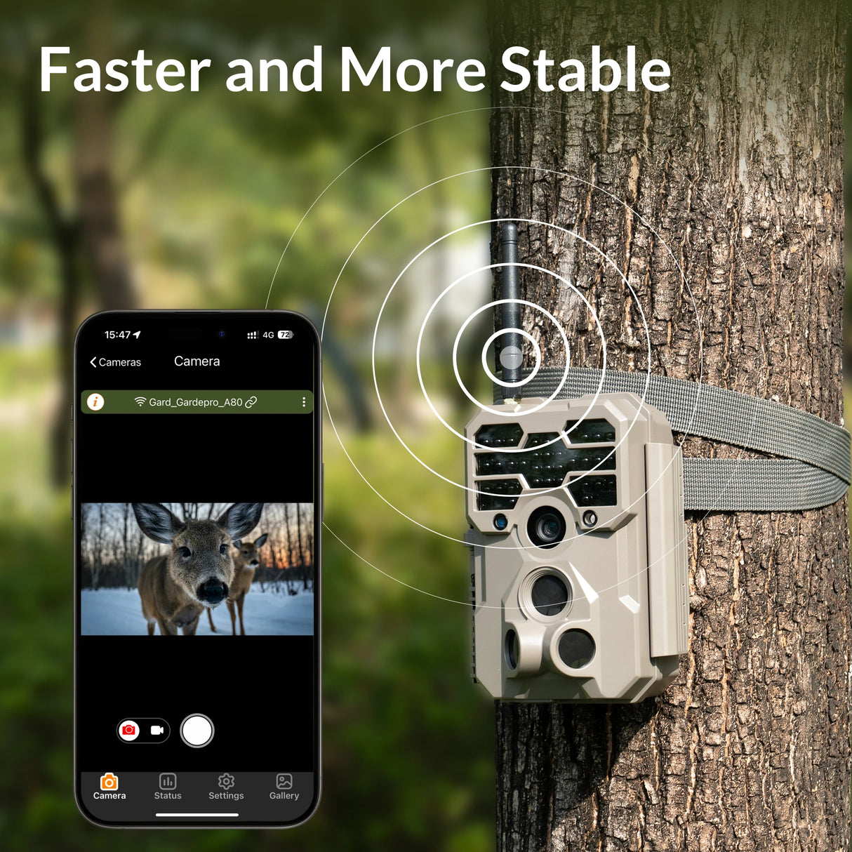 GardePro A80 Wi-Fi 4K Trail Camera