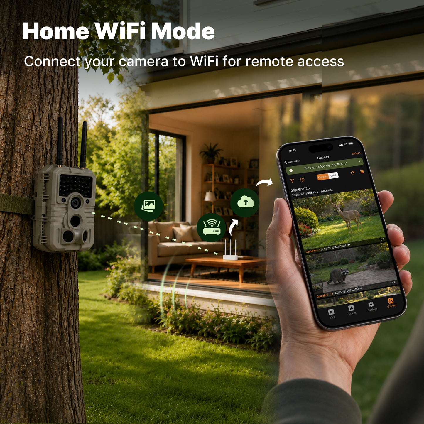 GardePro E9 3.0 Pro Wi-Fi Trail Camera