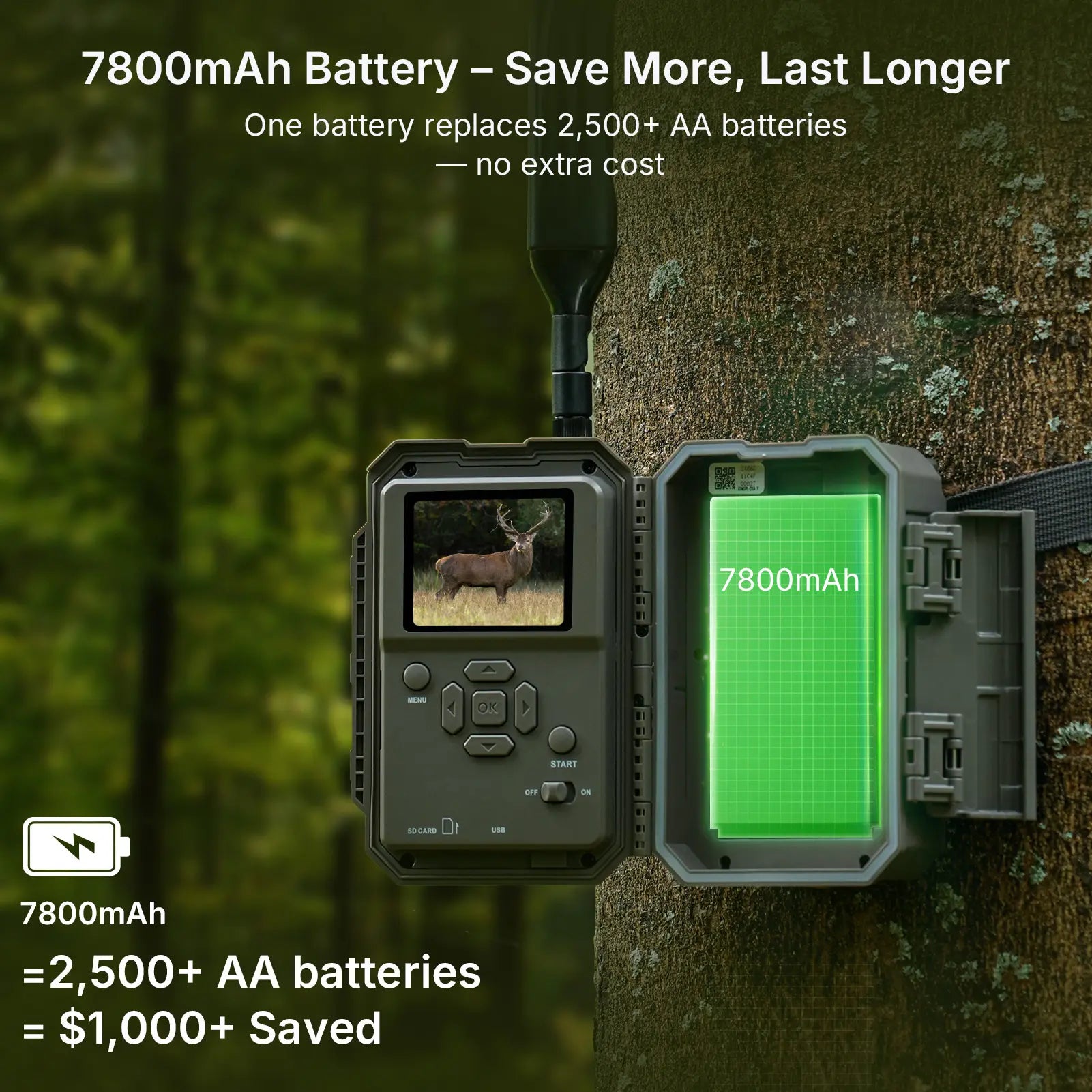 4G LTE Remote Viewing Cellular Trail Camera | GardePro X66 Pro