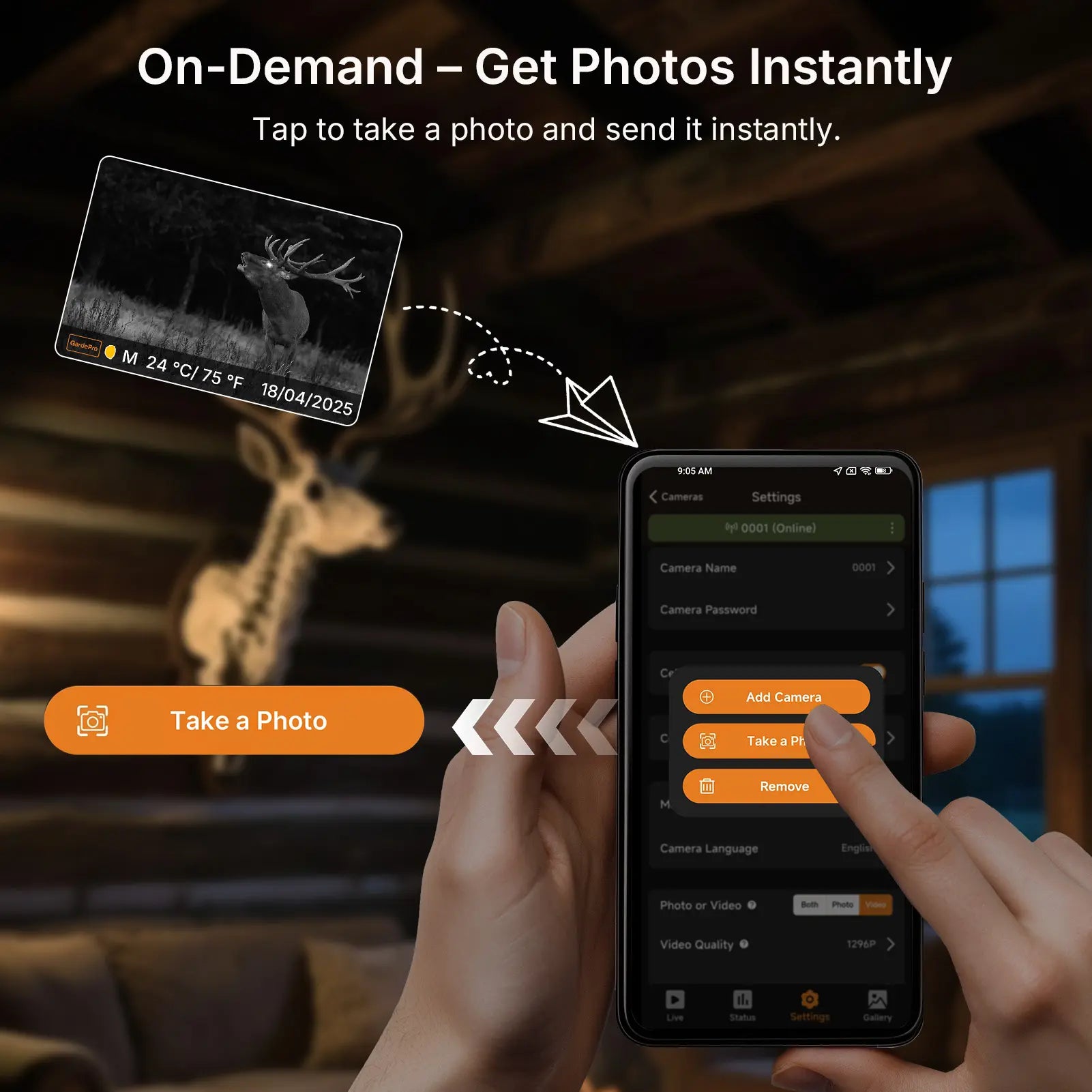 4G LTE Remote Viewing Cellular Trail Camera | GardePro X66 Pro