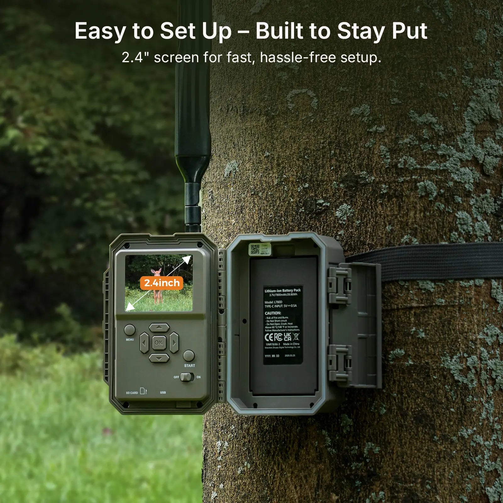 4G LTE Remote Viewing Cellular Trail Camera | GardePro X66 Pro