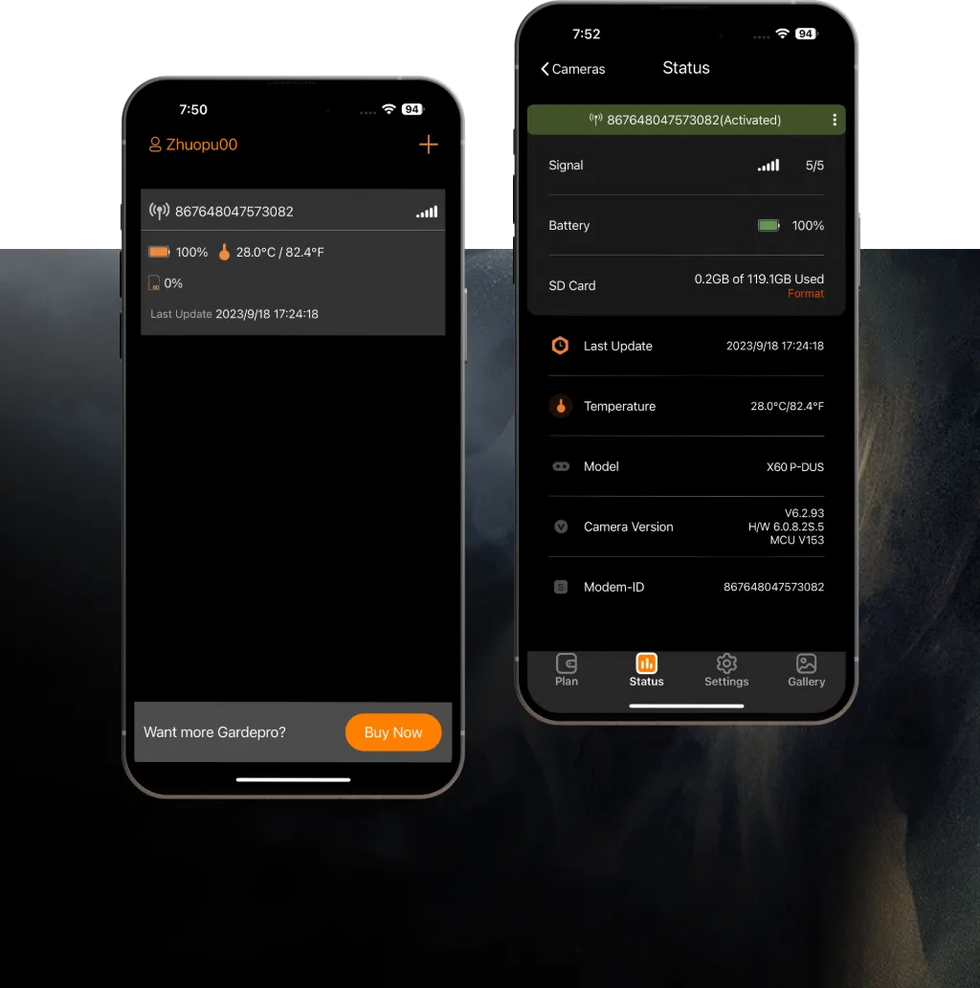 GardePro Cellular Trail Camera Data Plan