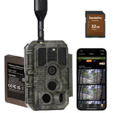 GardePro X60P Cellular Trail Camera, best trail camera 2024, good trail camera, trailer backup camera, trail cameras for security, best 4g wifi enabled trail cameras
