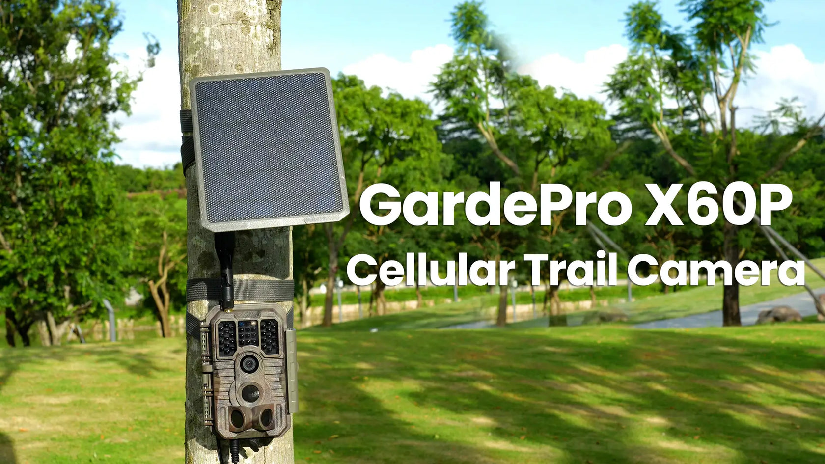 GardePro Cellular Trail Cameras X60P Series 