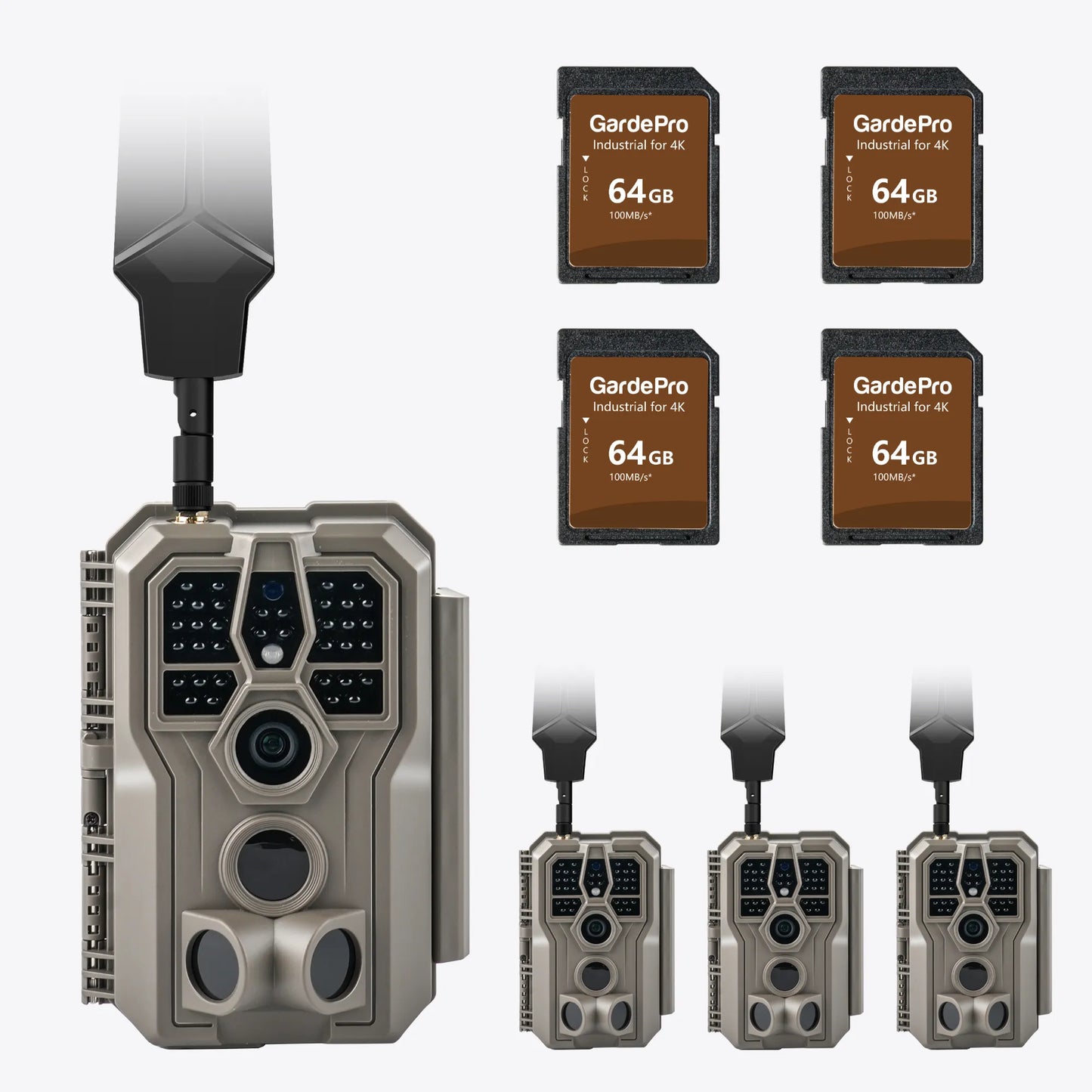 GardePro X66 3.0 Pro 4K AI Cellular Trail Camera
