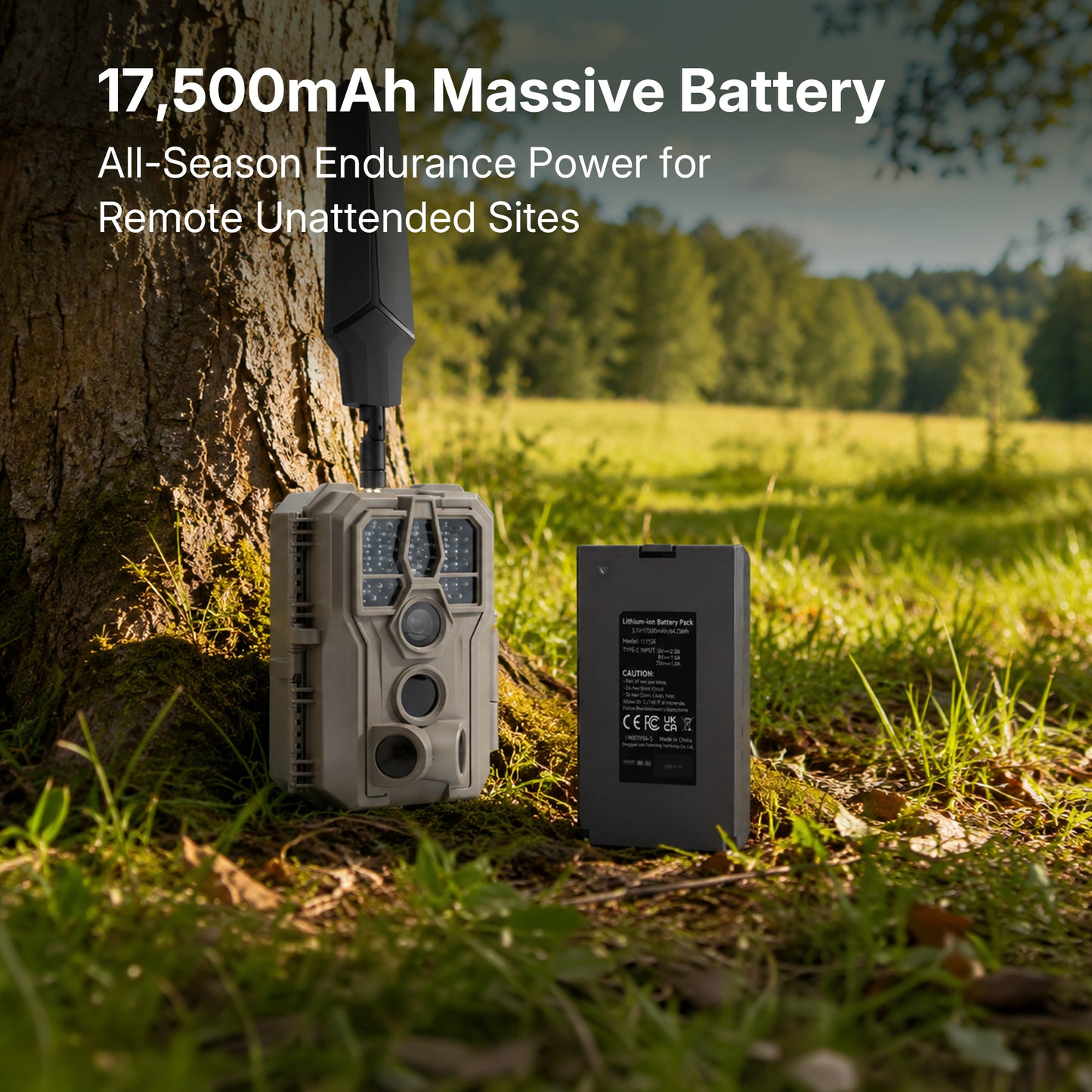 GardePro X66 3.0 Ultra Long Battery Life Cellular Trail Camera