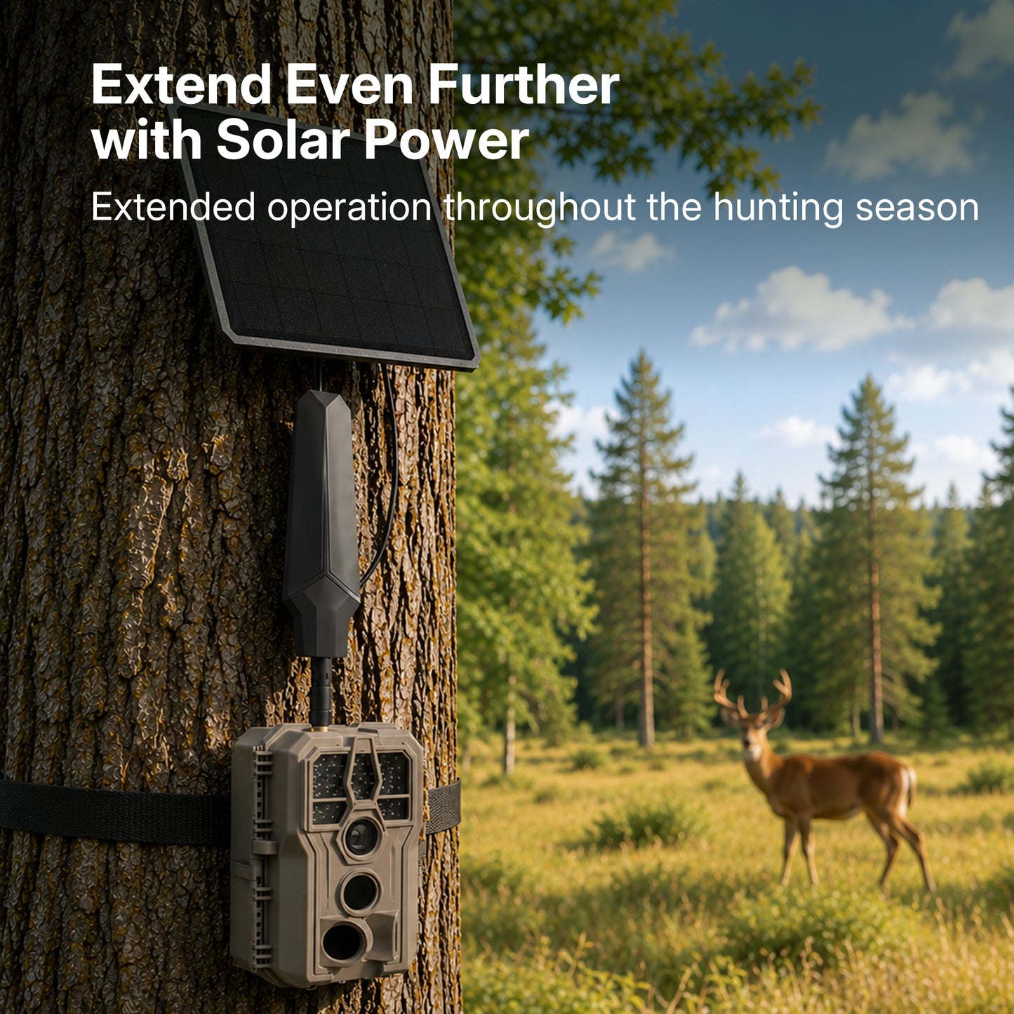 GardePro X66 3.0 Ultra Long Battery Life Cellular Trail Camera